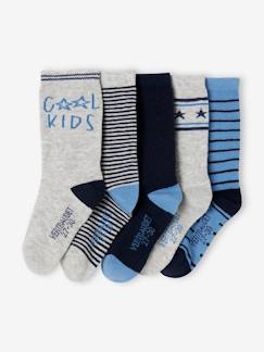 Jungenkleidung-Unterwäsche & Socken-Socken-5er-Pack Jungen Socken COOL KIDS