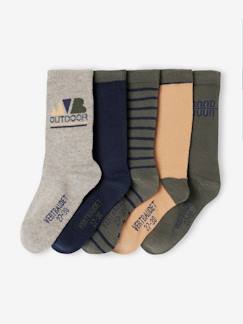 Jungenkleidung-Unterwäsche & Socken-5er-Pack Jungen Socken OUTDOOR