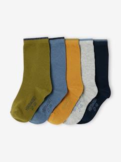 Jungenkleidung-Unterwäsche & Socken-Socken-5er-Pack Jungen Socken BASIC