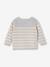 Baby Ringelpullover Oeko-Tex beige meliert+himmelblau 5