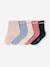 5er-Pack Mädchen Baby Glitzersocken BASICS Oeko-Tex hellrosa+rosa 3