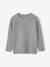 Weicher Jungen Pullover grau meliert+petrol+weiß meliert 1