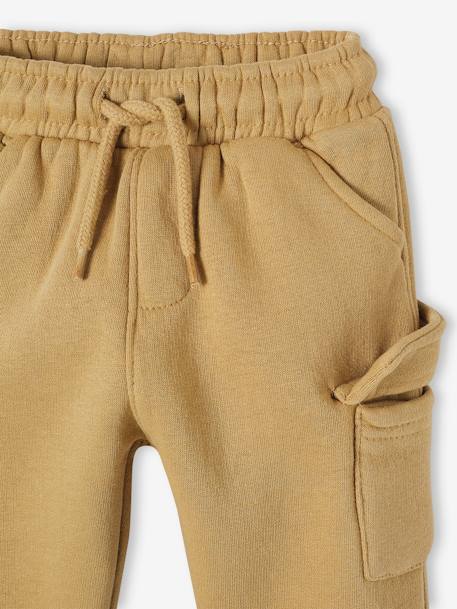 Baby Cargo-Joggpants mit Recycling-Polyester anthrazit+beige+khaki 6