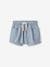 Jungen Baby-Set: Hemd, Shorts & Halstuch blau 3