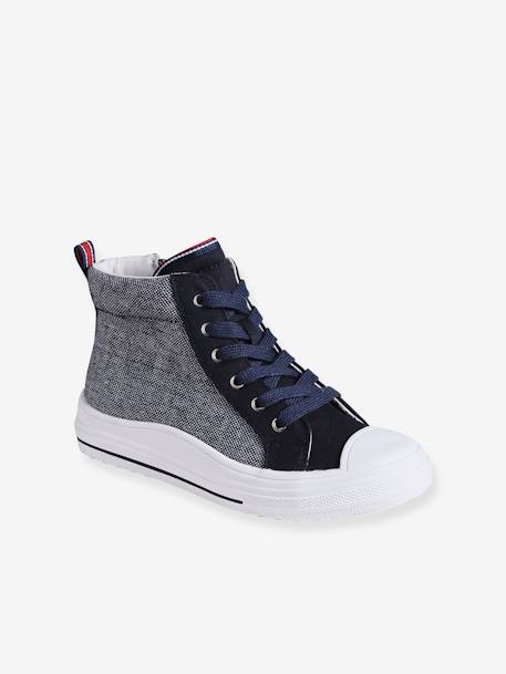 Jungen High-Sneakers für den Winter set blau 1