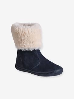 -Mädchen Winterboots mit Fell-Imitat