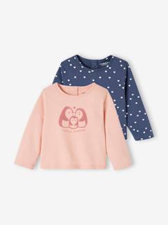 Babymode-Shirts & Rollkragenpullover-Shirts-2er-Pack Baby Shirts BASIC