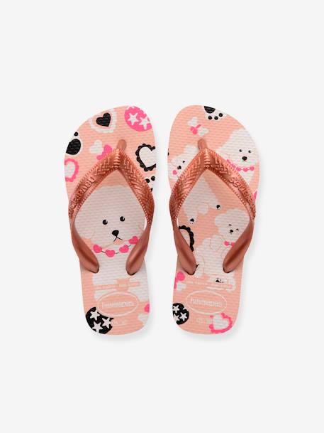 Kinder Zehenpantoletten Top Pets HAVAIANAS rosa 4