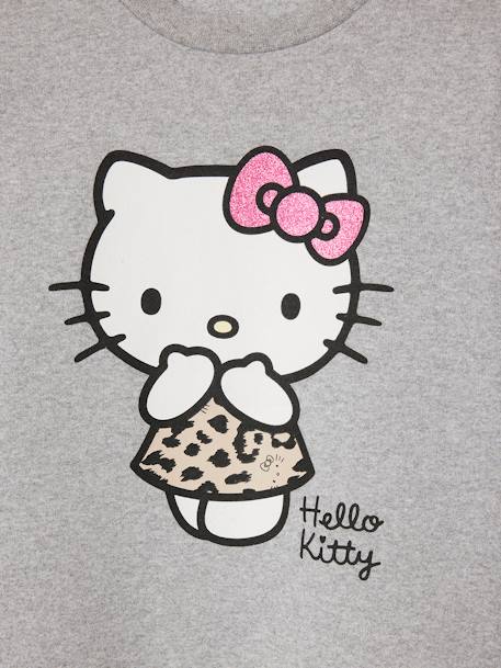 Mädchen Sweatshirt HELLO KITTY grau meliert 3