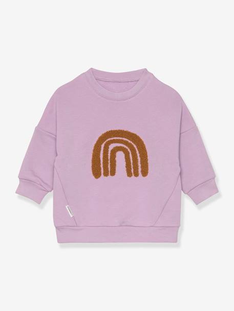 Kinder Sweatshirt Little Gang Regenbogen LÄSSIG lila 1