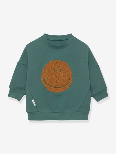 Kinder Sweatshirt Little Gang Smile LÄSSIG grün 1