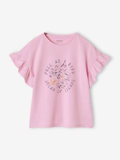 Maedchenkleidung-Shirts & Rollkragenpullover-Mädchen T-Shirt mit Volantärmeln