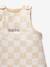 Baby Sommerschlafsack DACKEL, personalisierbar Oeko-Tex beige kariert 6