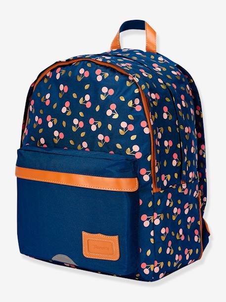 Kinder Rucksack ALEXA Tann's blau bedruckt/kirschen 1