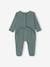 2er-Pack Jungen Baby Strampler aus Sweatware mit Teddy Oeko-Tex grün 4