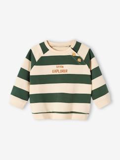 Baby Sweatshirt, Streifen Oeko-Tex  [numero-image]