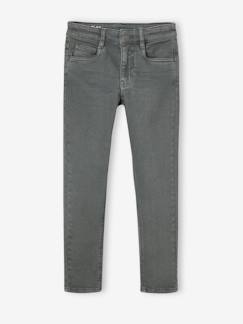 Jungen Slim-Fit-Hose, Hüftweite SLIM, Bundweite verstellbar  [numero-image]