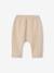 Baby-Set: Sweatshirt & Hose beige meliert+rosa+wollweiß 3