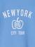 Jungen Shirt mit New-York-Print, Recycling-Baumwolle azurblau 4