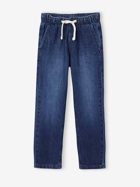 Weite Jungen Jeans mit Dehnbund Oeko-Tex bleached+blue stone+dunkelblau 21