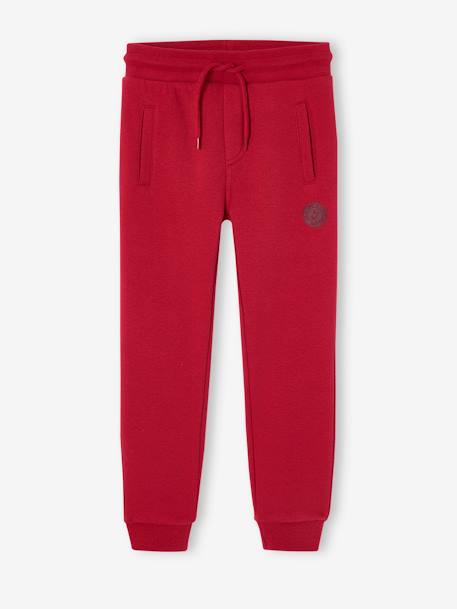 Jungen Sweathose BASIC Oeko-Tex - dunkelblau+grau meliert+marine meliert+rot+schwarz+schwarz meliert+senfgelb+tannengrün+weiß meliert - 20