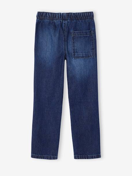 Weite Jungen Jeans mit Dehnbund Oeko-Tex bleached+blue stone+dunkelblau 18