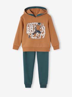 -Jungen Sport-Set: Kapuzensweatshirt & Jogginghose