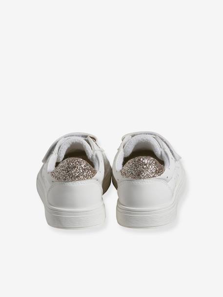 Kinder Sneakers mit Gold-Details weiß bedruckt 7