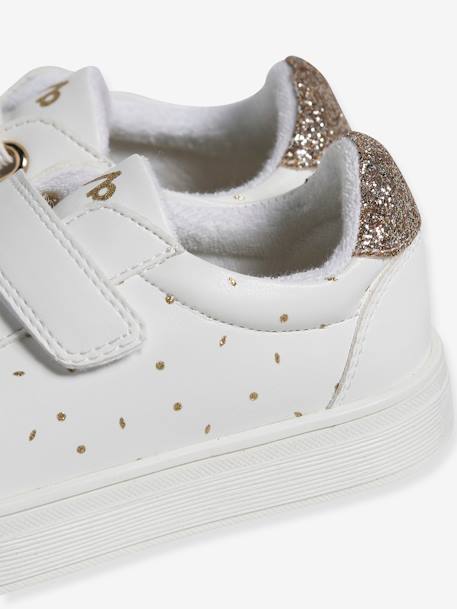 Kinder Sneakers mit Gold-Details weiß bedruckt 8