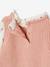 Baby Pullover mit 2-in-1-Effekt braun meliert+pudrig rosa 11