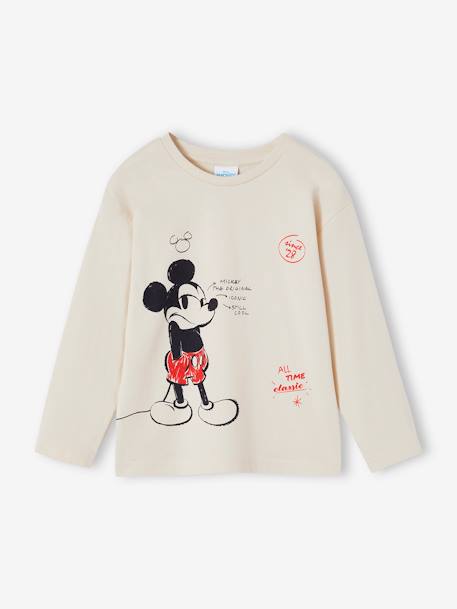 Kinder Shirt mit Print Disney MICKY MAUS Oeko-Tex sandfarben 1