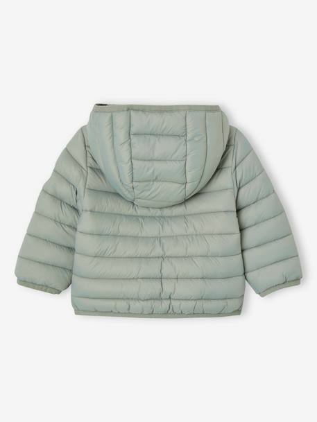 Baby Light-Steppjacke mit Futter aus Recycling-Polyester bronze+marine+salbeigrün 11