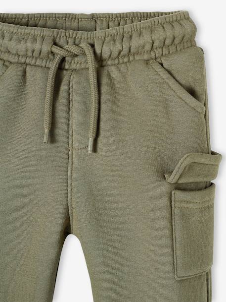 Baby Cargo-Joggpants mit Recycling-Polyester anthrazit+beige+khaki 9