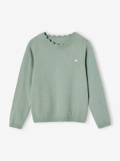 Maedchenkleidung-Pullover, Strickjacken & Sweatshirts-Personalisierbarer Mädchen Pullover BASIC Oeko-Tex