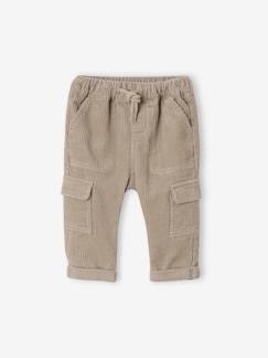 -Baby Cordhose mit Cargotaschen