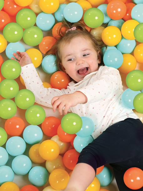 60 kleine Baby Spielbälle LUDI mehrfarbig 1