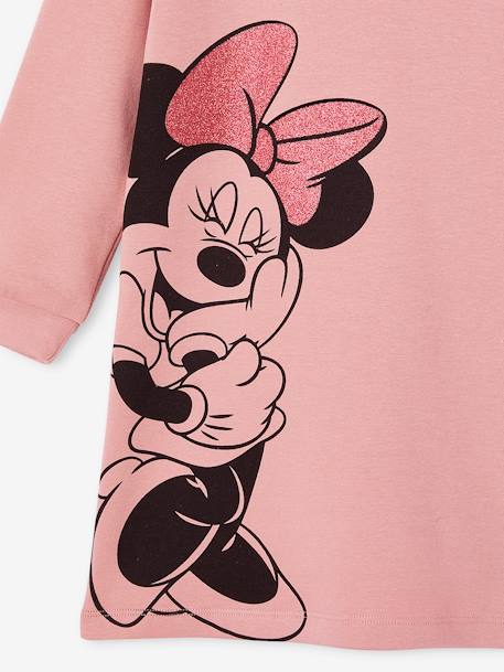 Mädchen Kapuzen-Sweatkleid Disney MINNIE MAUS Oeko-Tex malve 3