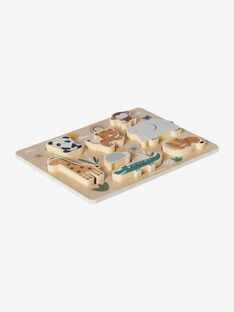 Baby XL-Puzzle DSCHUNGEL aus Holz FSC® natur 2