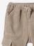 Baby Cordhose mit Cargotaschen taupe+terrakotta 3