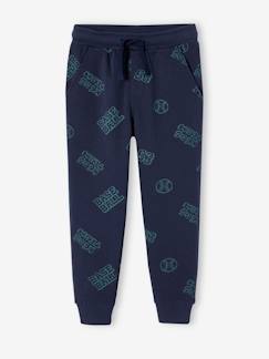 Jungenkleidung-Jungen Joggpants mit Baseballprint und Dehnbund, Bundweite verstellbar