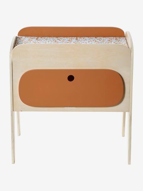 Puppen-Wickeltisch mit Auflage MINI RETRO Holz FSC® karamel/natur 6