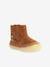 Warme Kinder Boots Sokifaune KICKERS camel 1