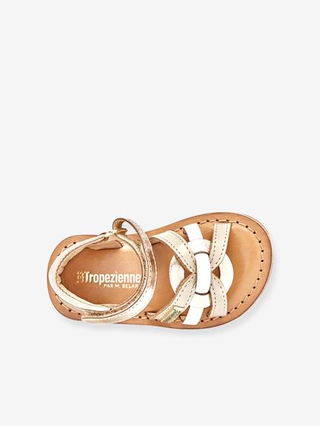 Baby Sandalen BADARI LES TROPEZIENNES PAR M. BELARBI - beige bedruckt+beige golden - 6