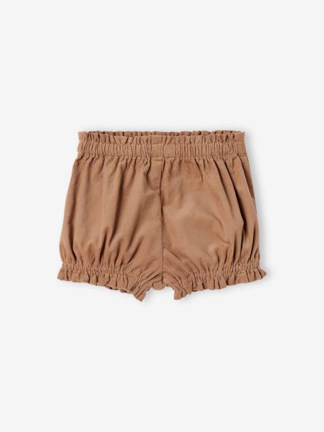 2er-Pack Baby Shorts aus Cord cappuccino 3