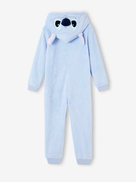 Mädchen Plüsch-Overall/Onesie Disney LILO & STITCH himmelblau 1