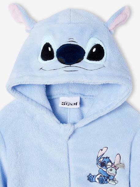 Mädchen Plüsch-Overall/Onesie Disney LILO & STITCH himmelblau 2