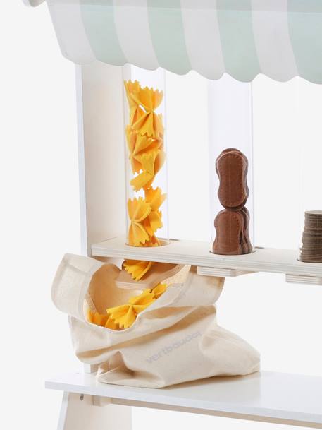 Kinder Marktstand mit Obst und Gemüse, Holz FSC® beige 3