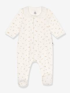 -Baby Strampler mit Blumen PETIT BATEAU