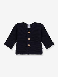 Babymode-Baby Strickjacke PETIT BATEAU, Bio-Baumwolle