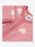 Baby Samt-Strampler mit Herzen PETIT BATEAU rosa bedruckt 3